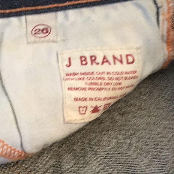 J Brand size 26 darkwash skinny jeans - Picture 5 of 6
